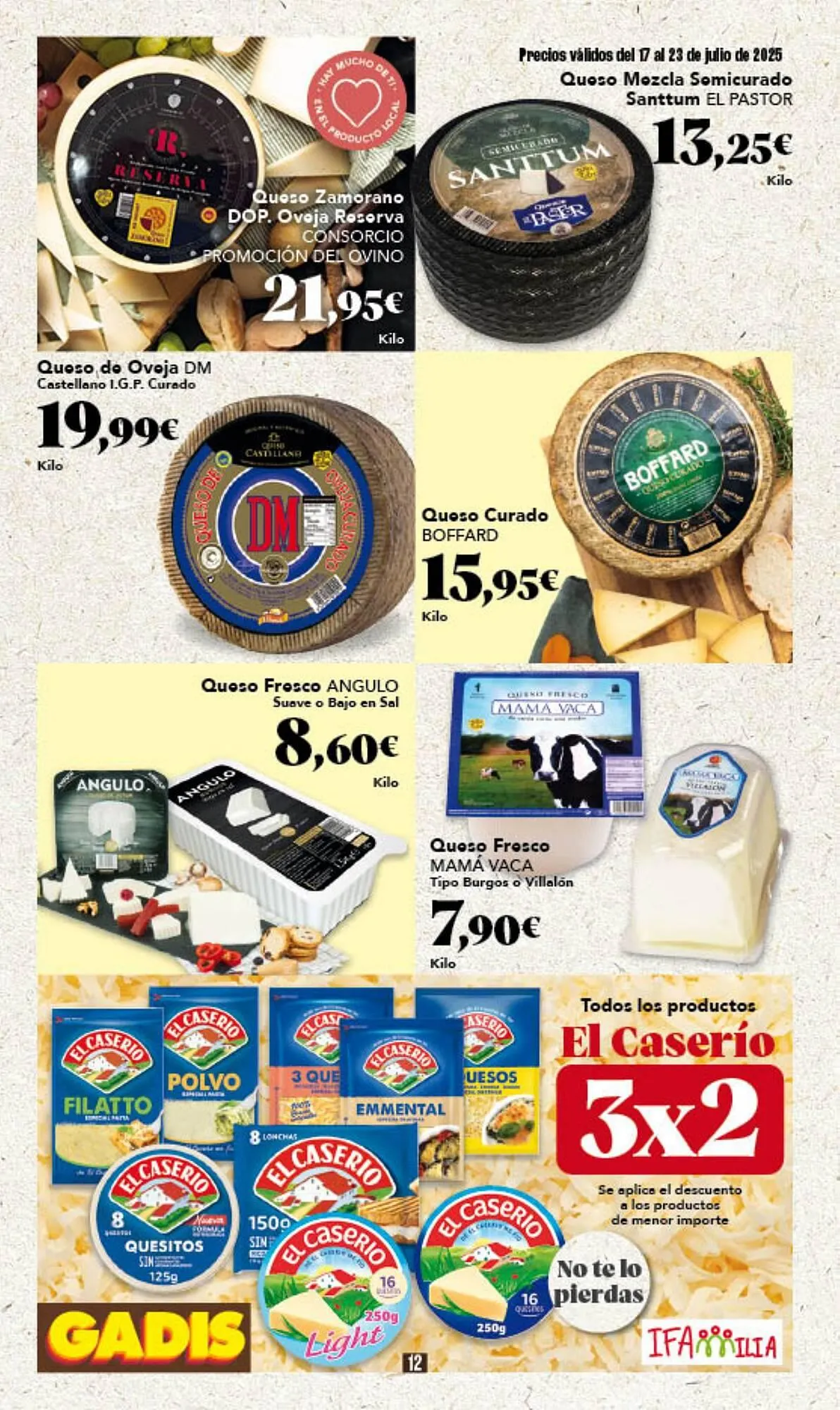 Catálogo de Folleto Gadis 17 de julio al 23 de julio 2025 - Página 12