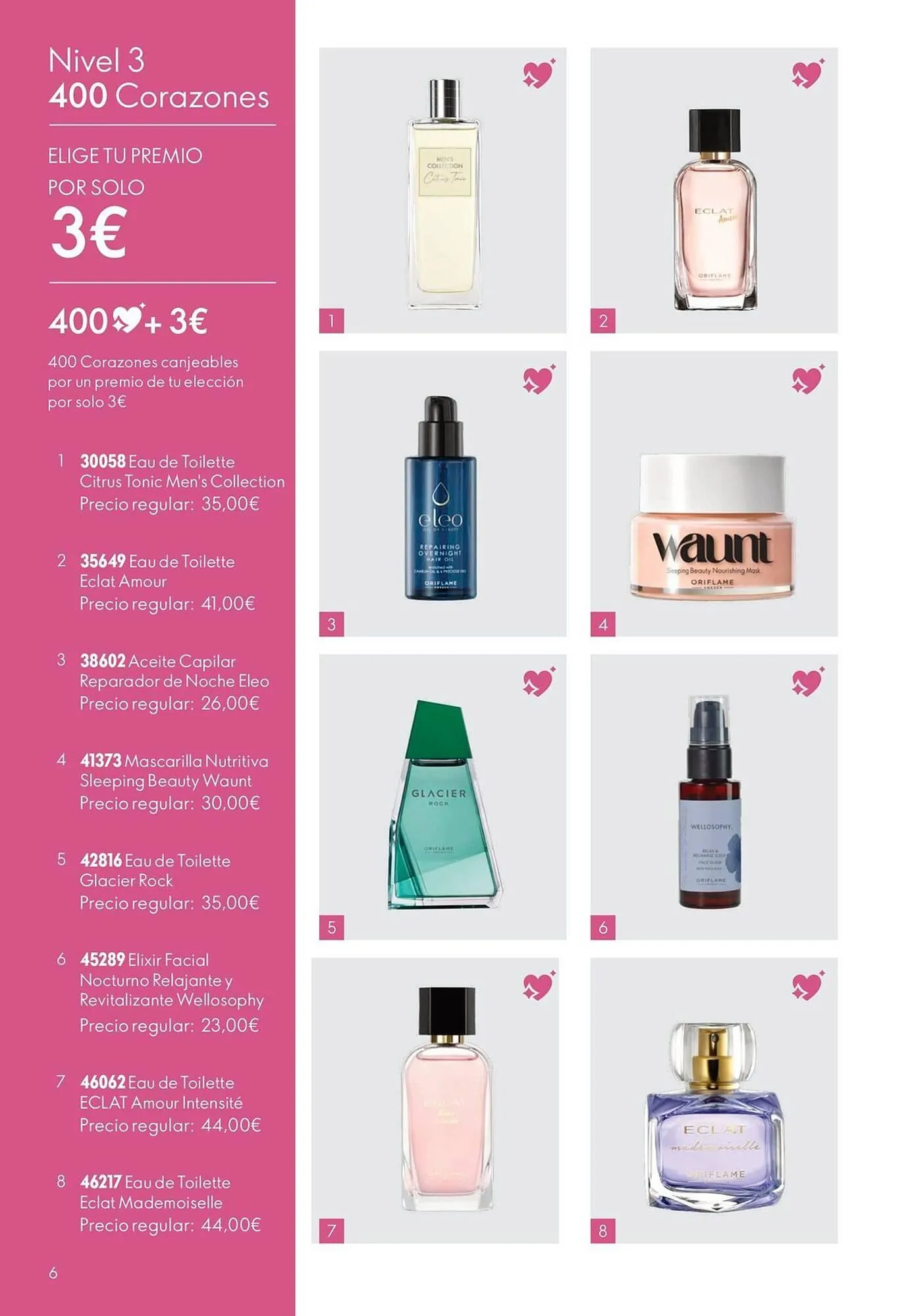 Catálogo de Folleto Oriflame 3 de junio al 31 de agosto 2025 - Página 6