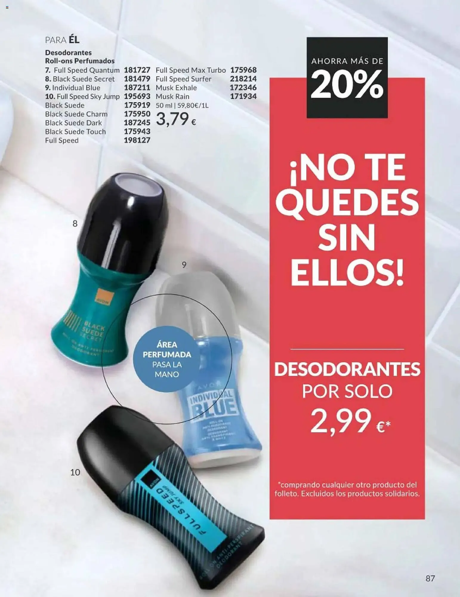 Catálogo de Catálogo AVON 1 de mayo al 31 de mayo 2026 - Página 87