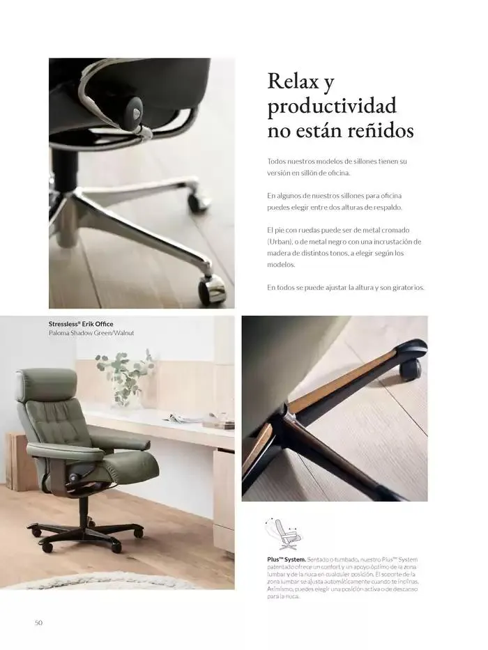 Catálogo de Catálogo Stressless 7 de marzo al 31 de agosto 2025 - Página 50