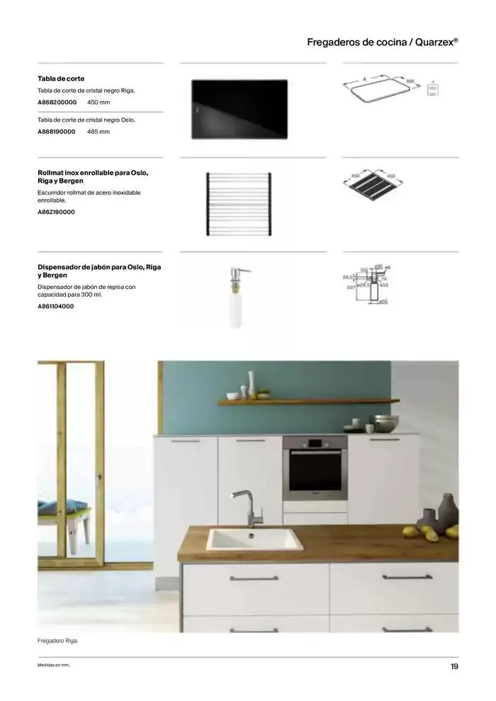 Catálogo de Fregaderos y grifería para cocina 9 de enero al 31 de diciembre 2025 - Página 21