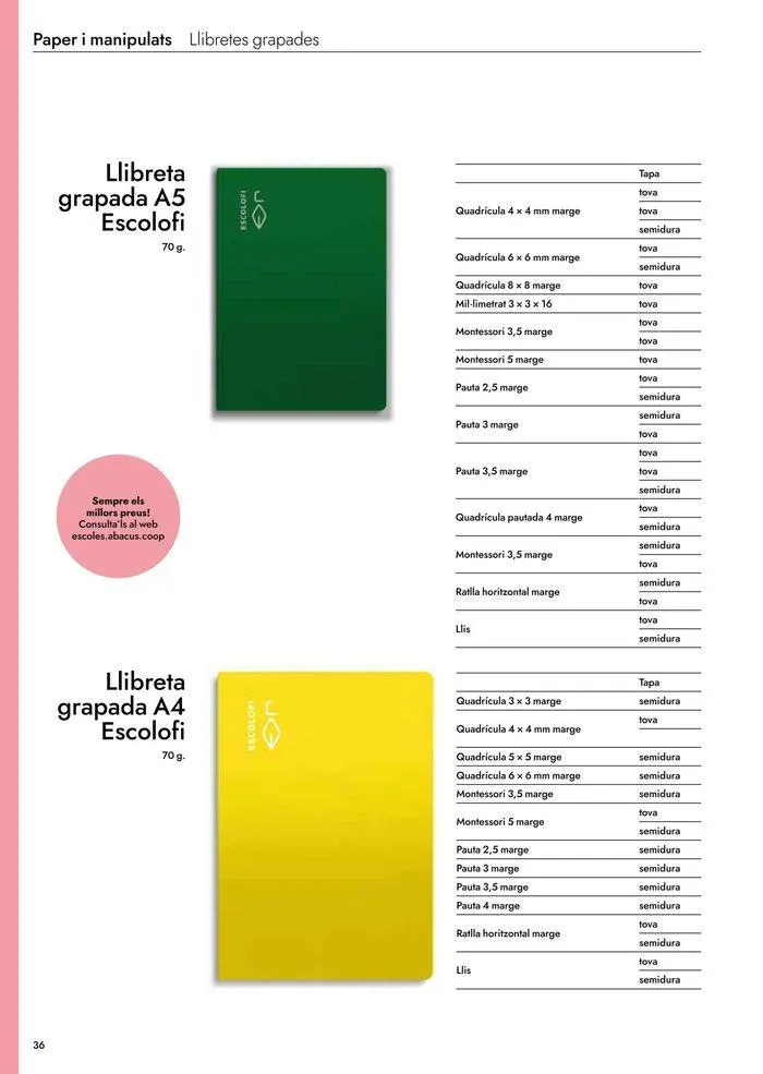 Catálogo de Catàleg Escolar 24-25 Abacus cat 19 de junio al 31 de marzo 2025 - Página 130