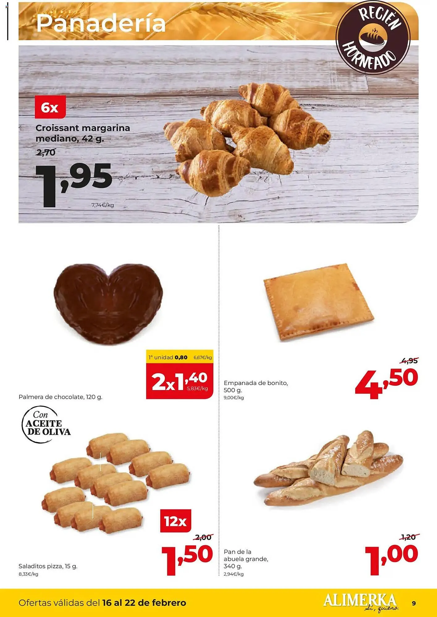 Catálogo de Folleto Alimerka 16 de febrero al 22 de febrero 2026 - Página 9