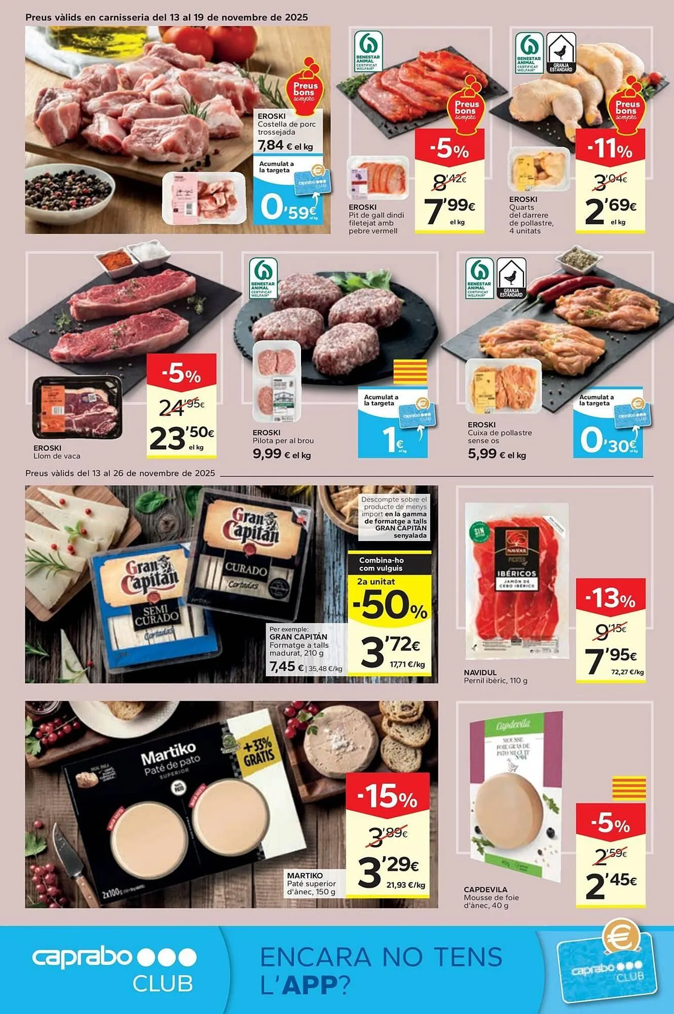 Catálogo de Catálogo Caprabo 13 de noviembre al 26 de noviembre 2025 - Página 6