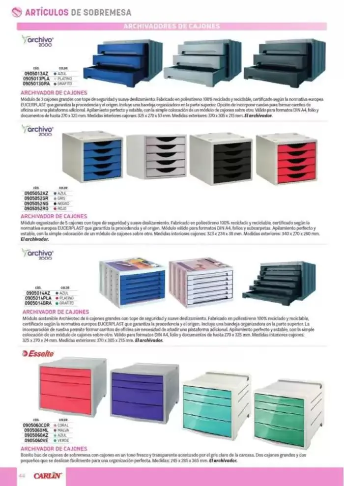 Catálogo de CATÁLOGO 2025 ESENCIAL OFICINA 22 de mayo al 31 de diciembre 2025 - Página 46
