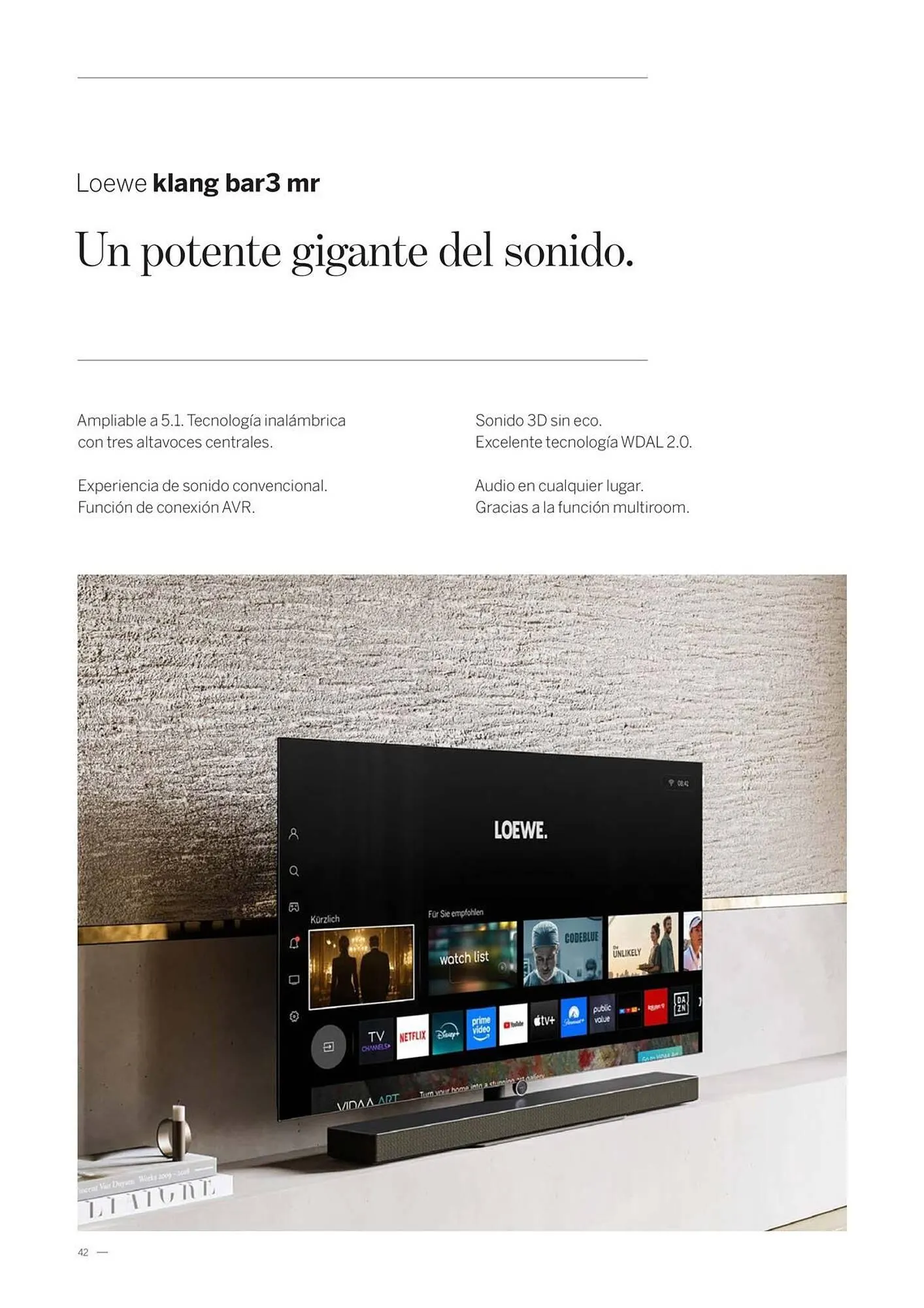 Catálogo de Folleto Loewe 23 de enero al 31 de diciembre 2026 - Página 42