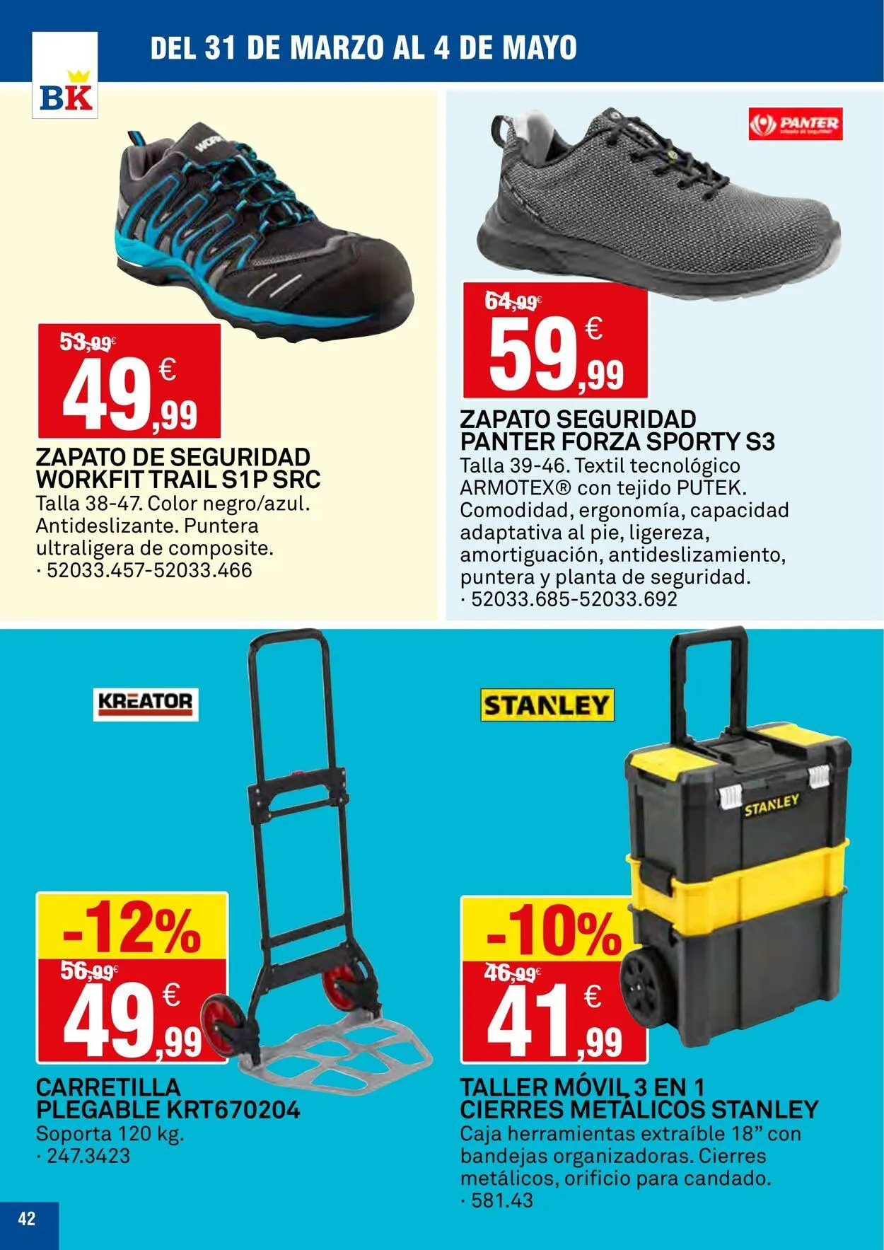 Catálogo de Bricoking Oferta actual 28 de abril al 12 de mayo 2025 - Página 42