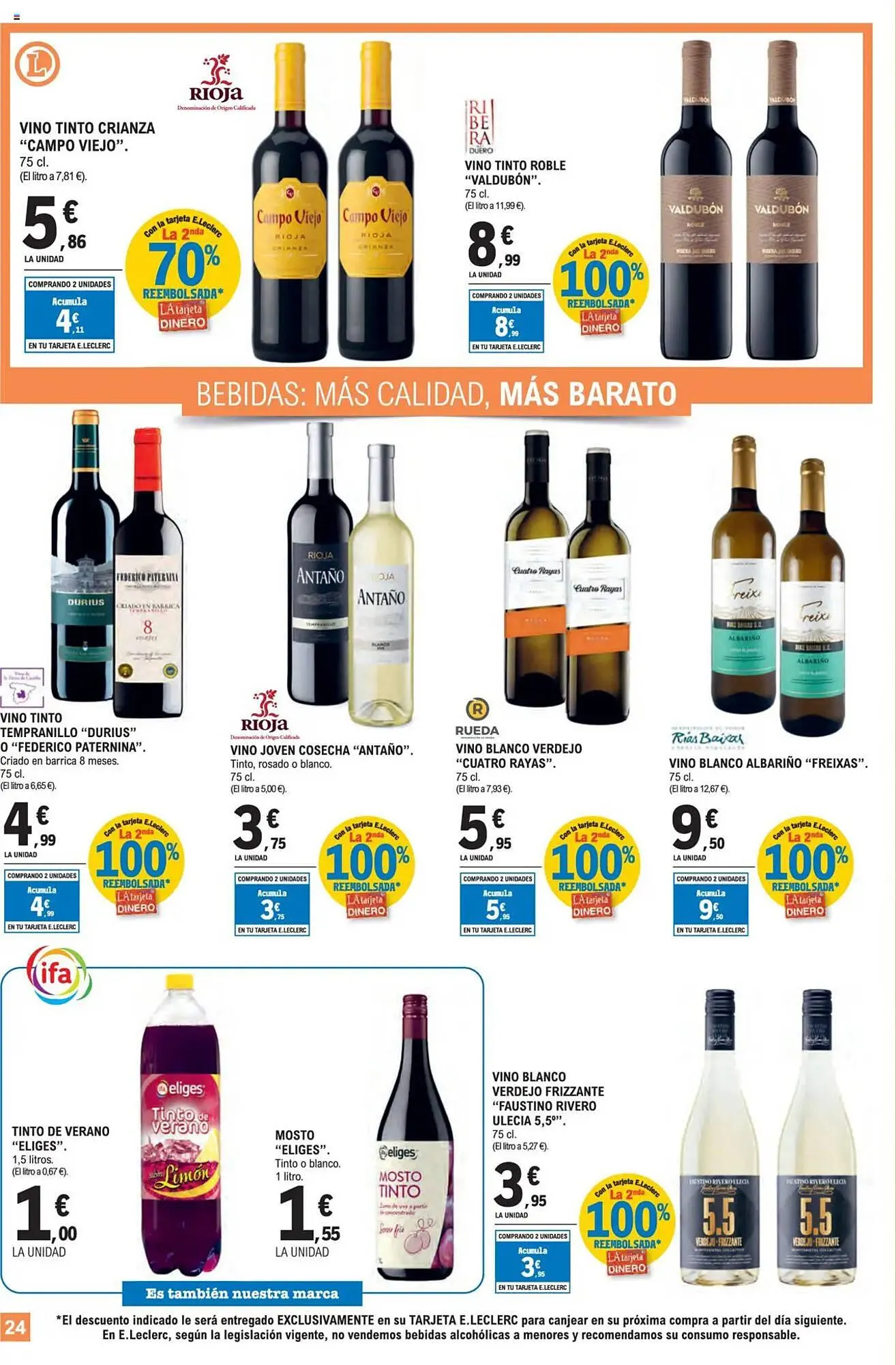 Catálogo de Folleto E.Leclerc 4 de junio al 15 de junio 2025 - Página 24
