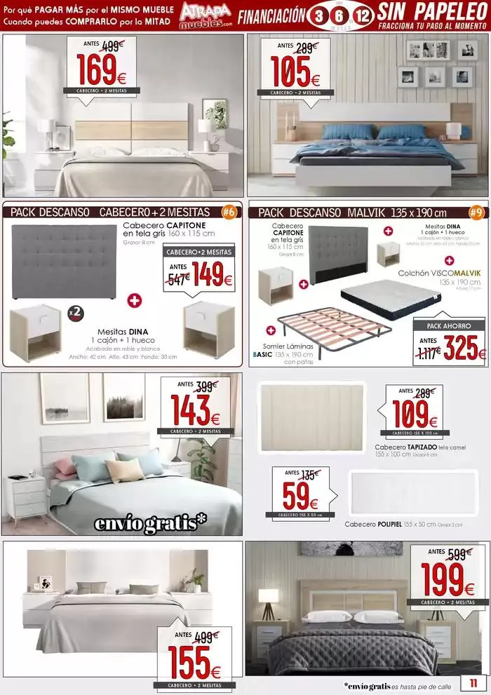 Catálogo de Atrapamuebles. Tu tienda de muebles ONLINE. 26 de abril al 31 de mayo 2025 - Página 11