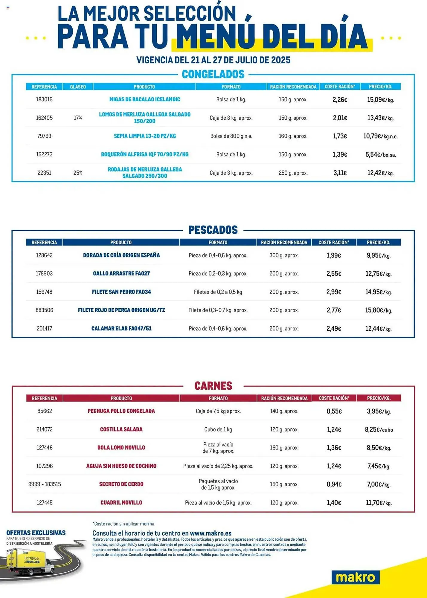 Catálogo de Folleto Makro 21 de julio al 27 de julio 2025 - Página 1