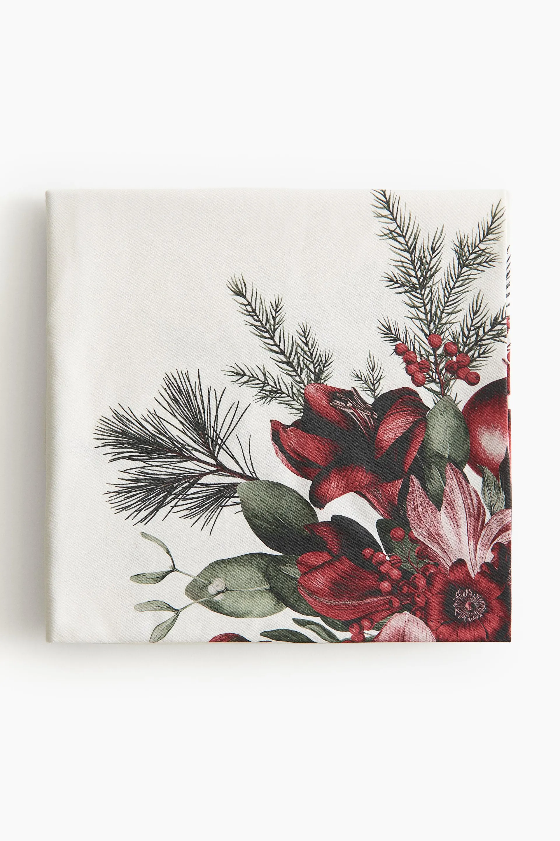 Mantel redondo de algodón