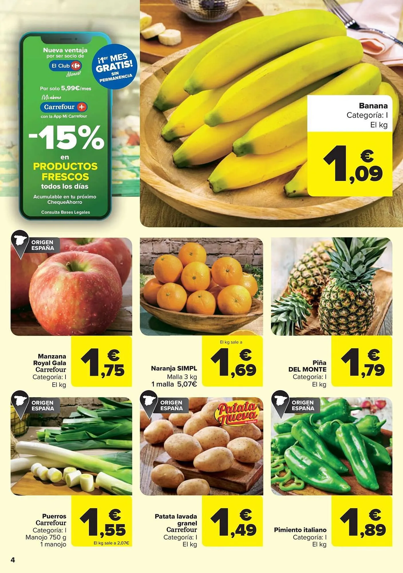 Catálogo de Folleto Carrefour 12 de septiembre al 25 de septiembre 2023 - Página 4