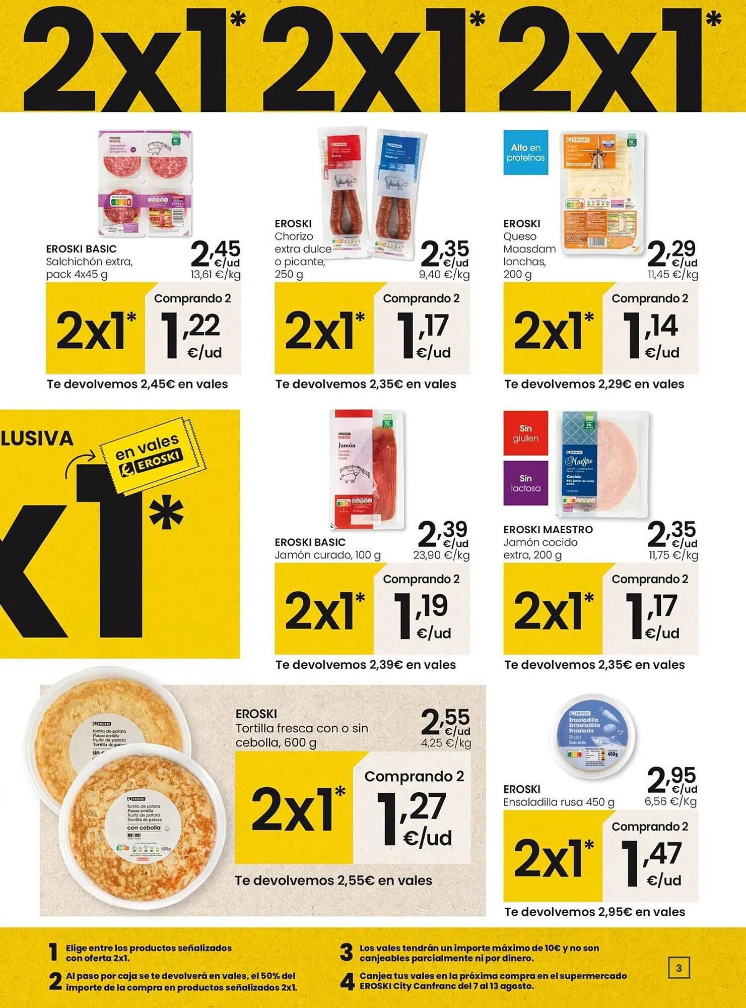 Catálogo de Folleto Eroski 31 de julio al 6 de agosto 2025 - Página 3