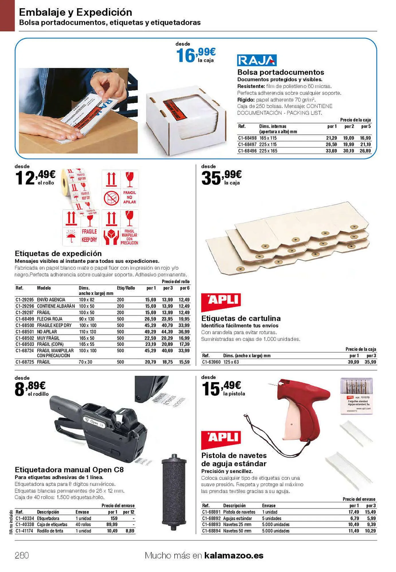 Catálogo de Folleto Staples Kalamazoo 27 de enero al 31 de julio 2023 - Página 280