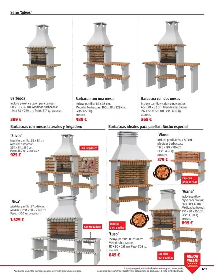 Catálogo de VERANO. Jardín, terraza, balcón.  26 de marzo al 20 de abril 2025 - Página 129