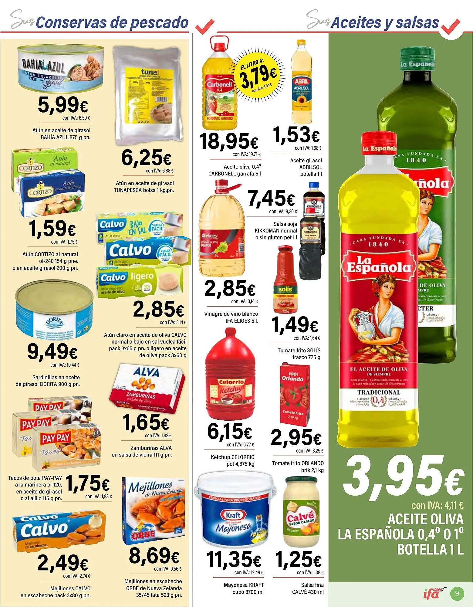 Catálogo de Folleto Cash Ifa 4 de marzo al 17 de marzo 2026 - Página 9