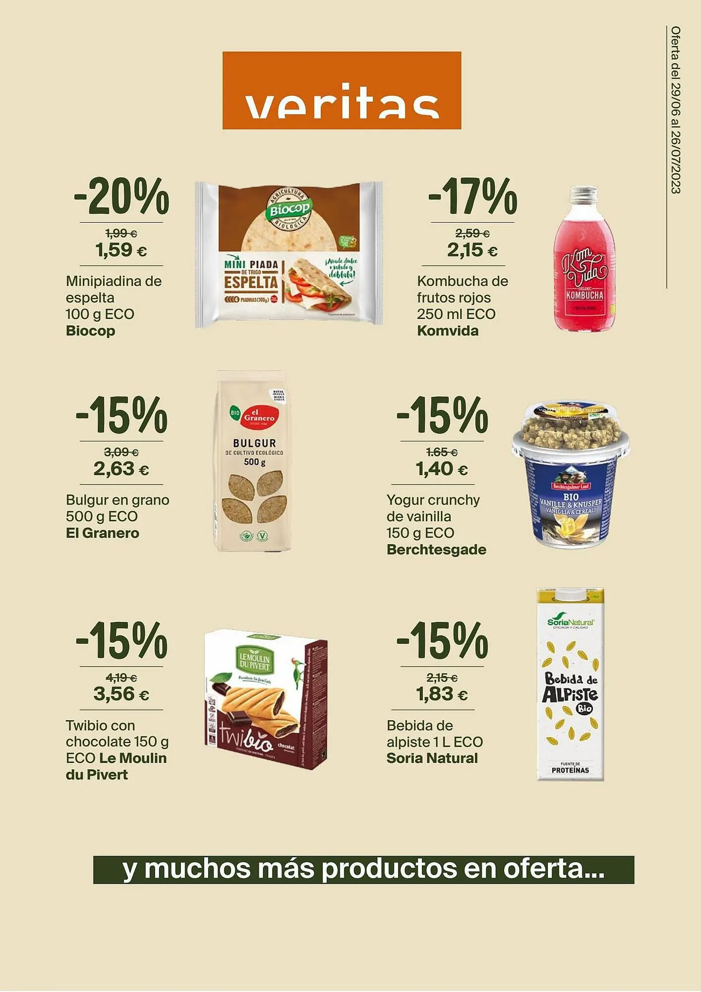 Catálogo de Folleto Veritas 29 de junio al 26 de julio 2023 - Página 2