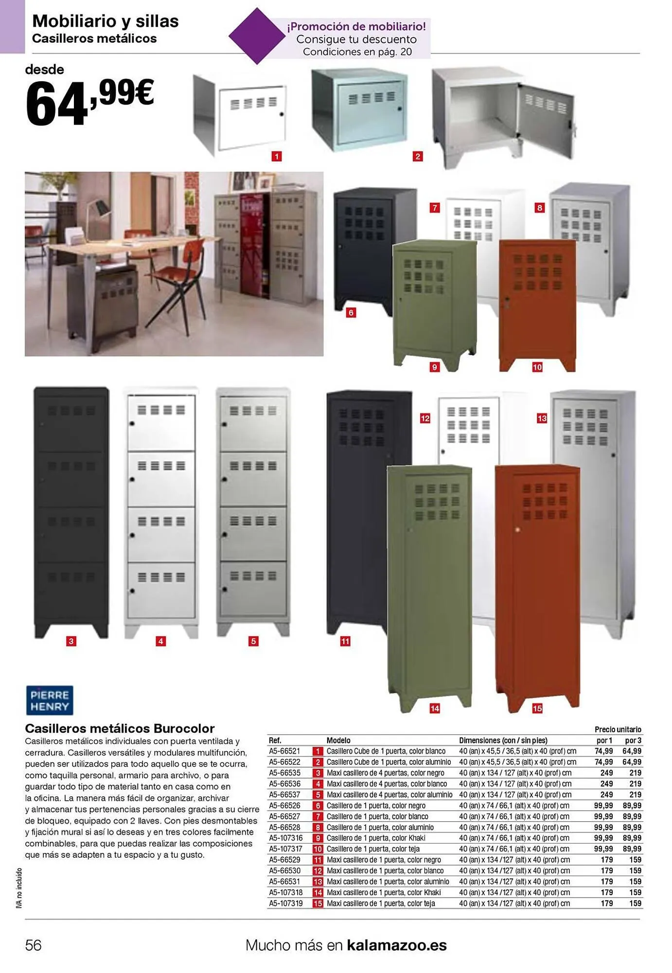 Catálogo de Folleto Staples Kalamazoo 19 de enero al 31 de diciembre 2026 - Página 56