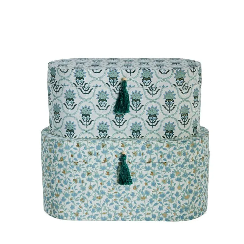 Ellen 2 pcs. box set white and blue