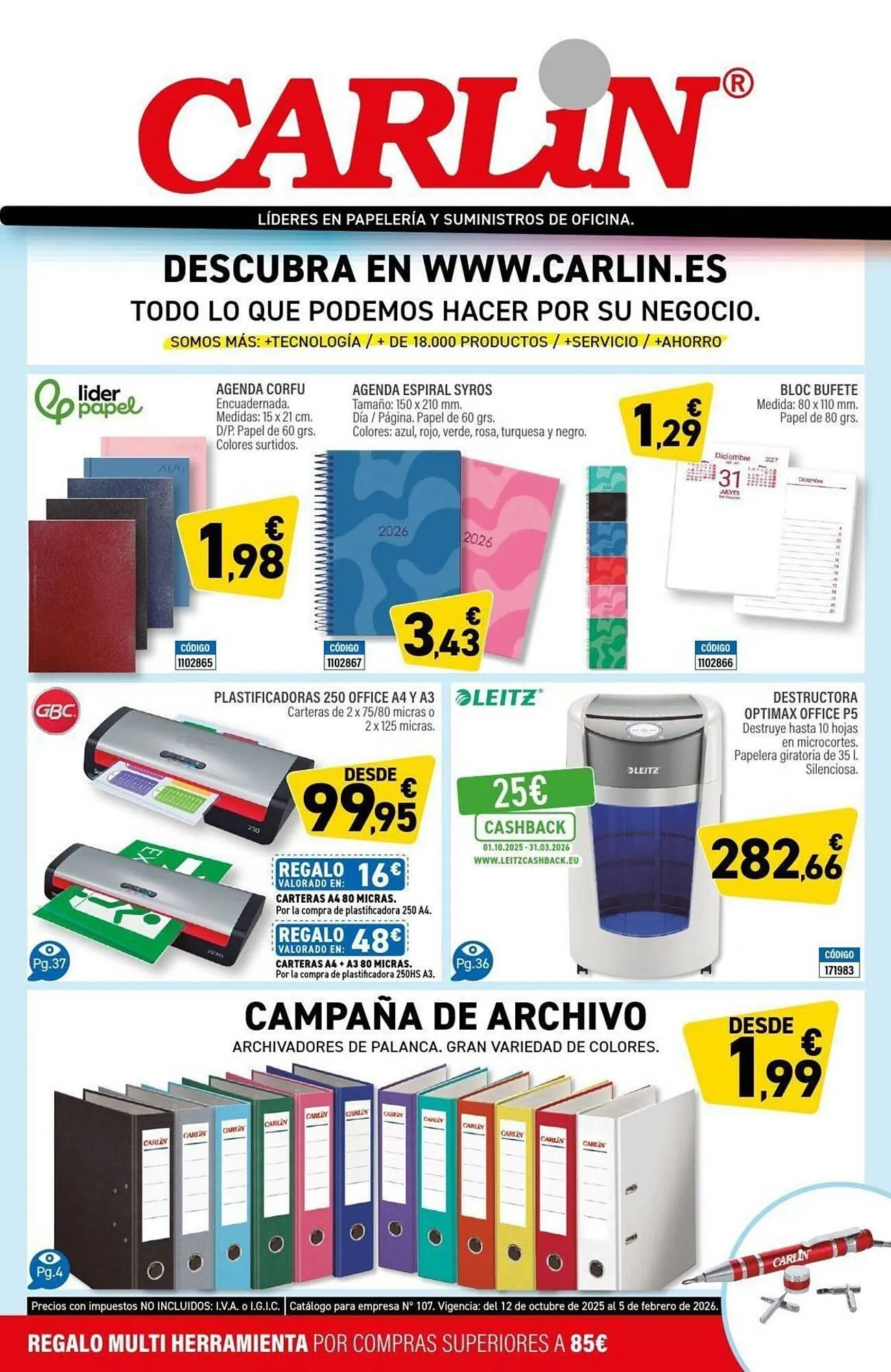Catálogo de Catálogo Carlin 14 de octubre al 5 de febrero 2026 - Página 1