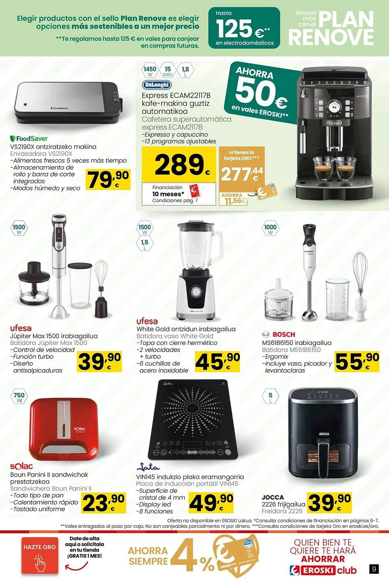 Catálogo de Folleto Eroski 18 de septiembre al 8 de octubre 2025 - Página 9
