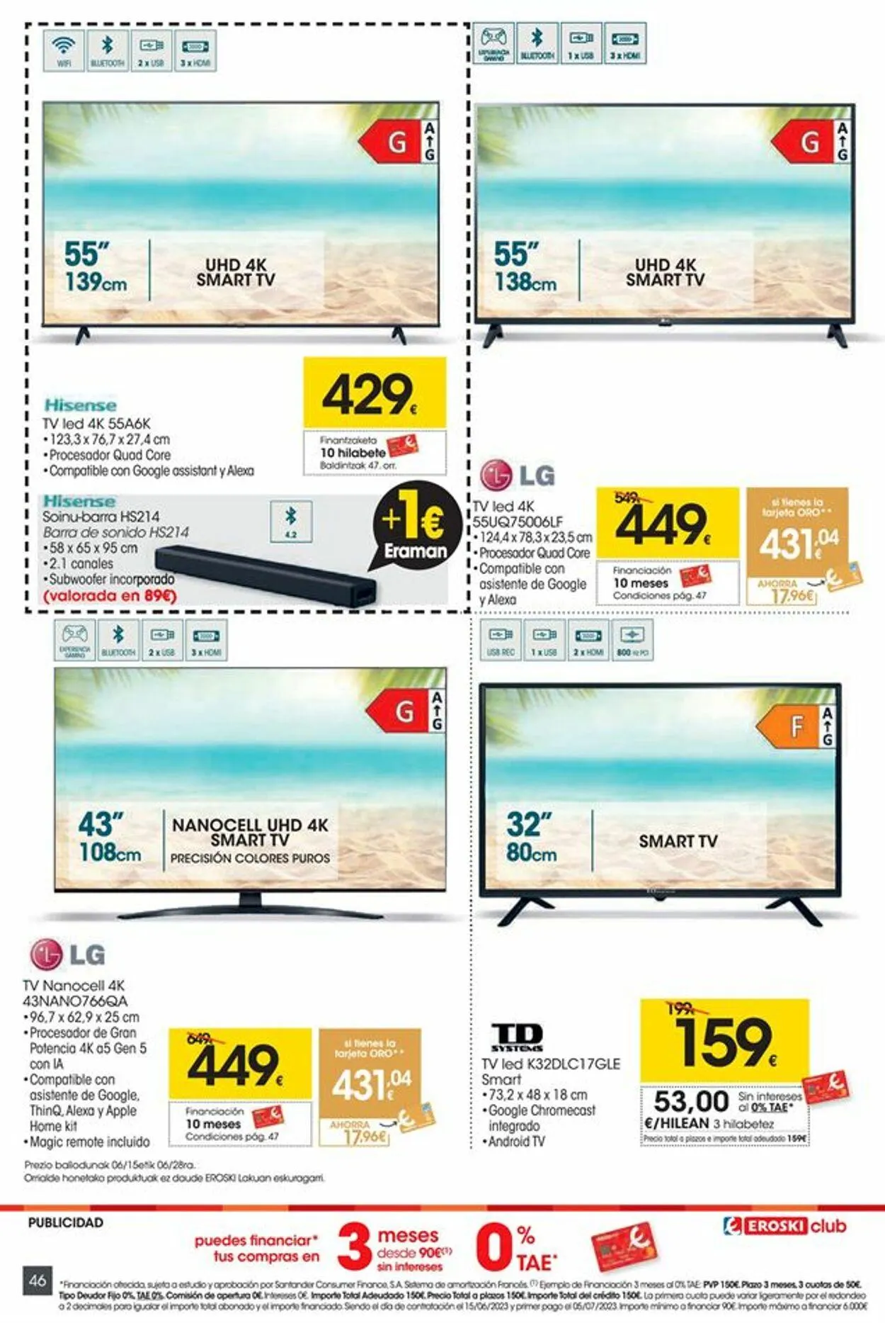 Catálogo de Eroski Oferta actual 13 de mayo al 27 de mayo 2025 - Página 46