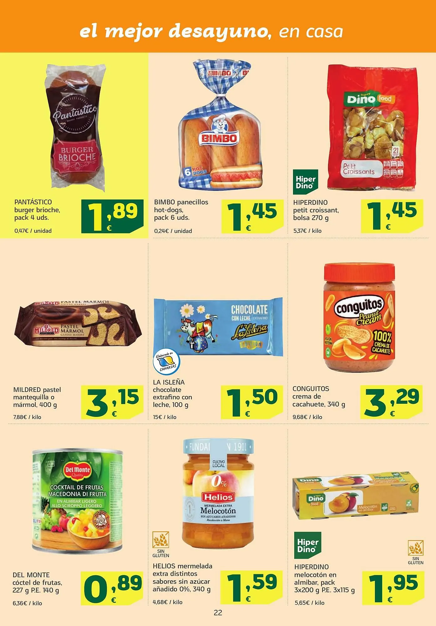Catálogo de Folleto HiperDino 22 de julio al 7 de agosto 2025 - Página 22