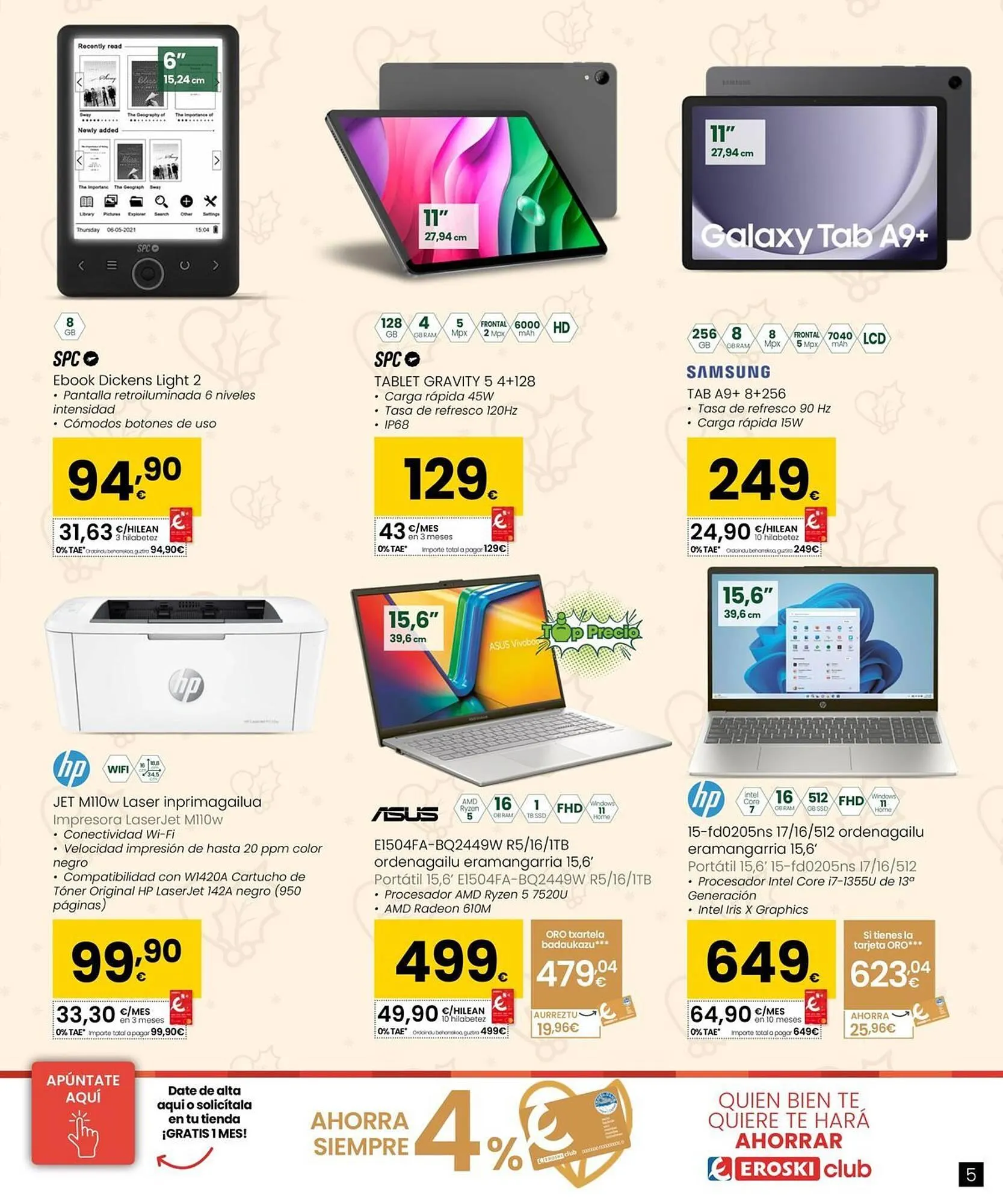 Catálogo de Folleto Eroski 2 de diciembre al 9 de enero 2026 - Página 5