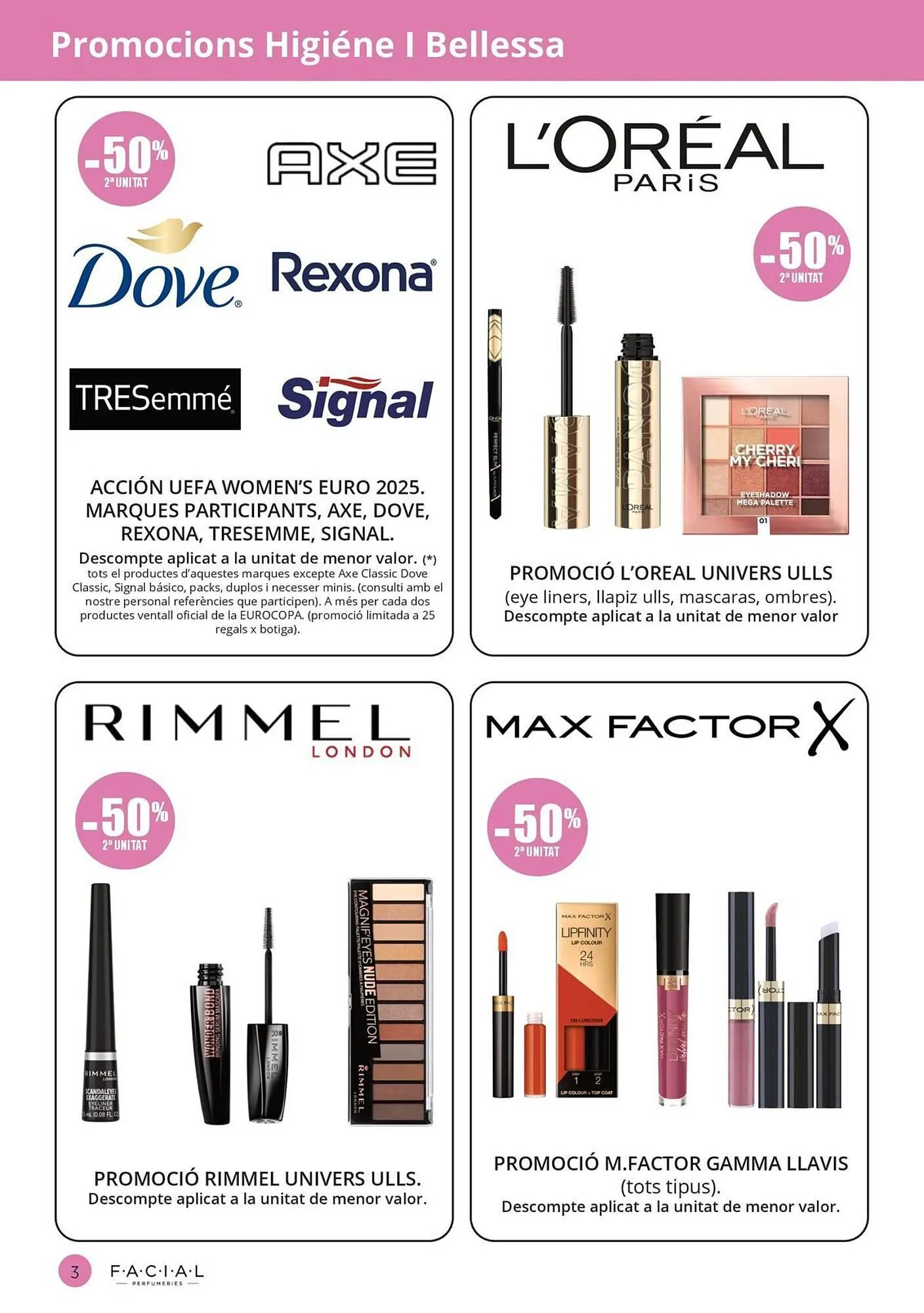 Catálogo de Folleto Perfumeries Facial 17 de junio al 13 de julio 2025 - Página 3