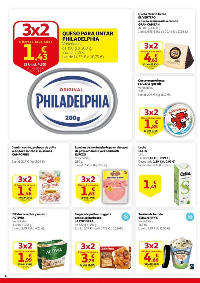 Catálogo de 3x2 en una gran selección de productos. 14 de junio al 26 de junio 2024 - Página 4