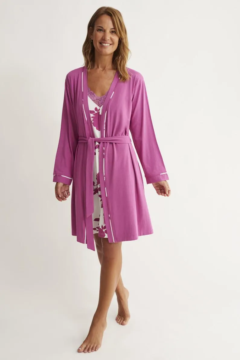 BATA KIMONO MODAL/ ALGODÓN