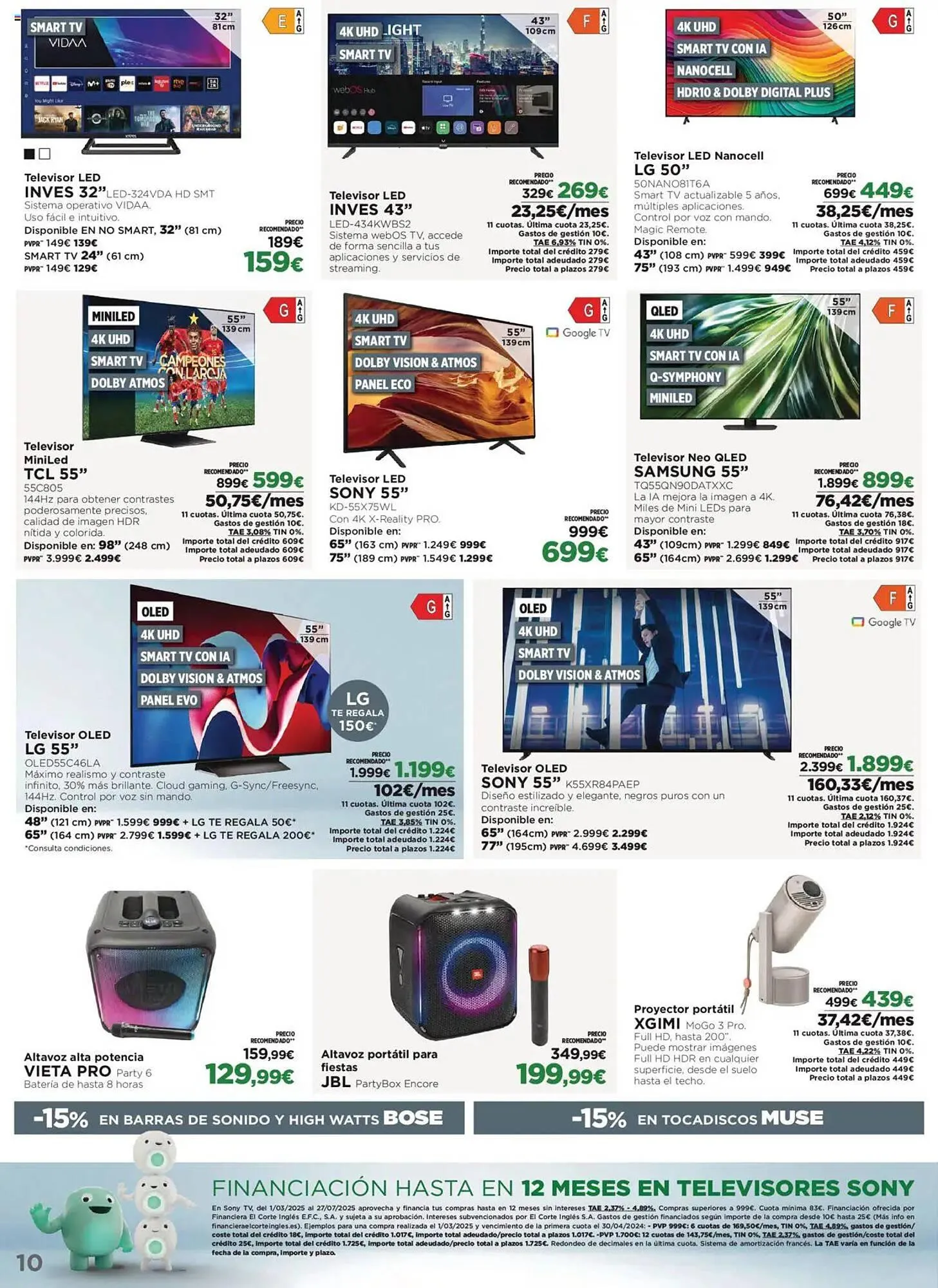 Catálogo de Folleto El Corte Inglés 13 de marzo al 26 de marzo 2025 - Página 10