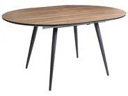 Mesa de comedor extensible SENIAC Marrón 110/150 cm 112 cm