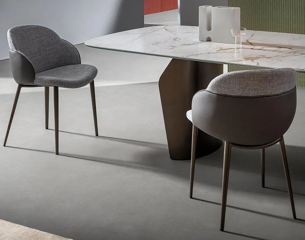 Silla tapizada My way Bonaldo