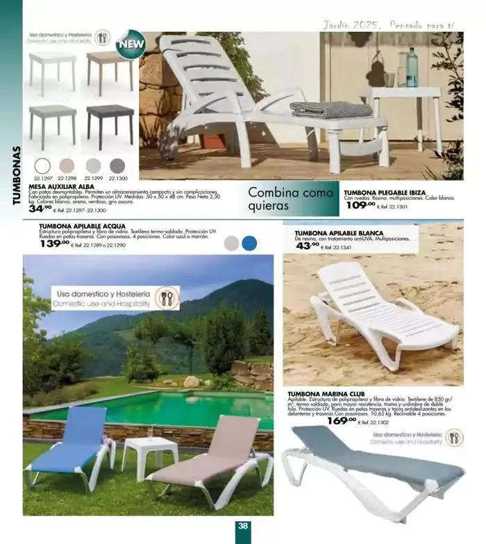 Catálogo de Jardín y Piscinas 2025 7 de abril al 24 de agosto 2025 - Página 38