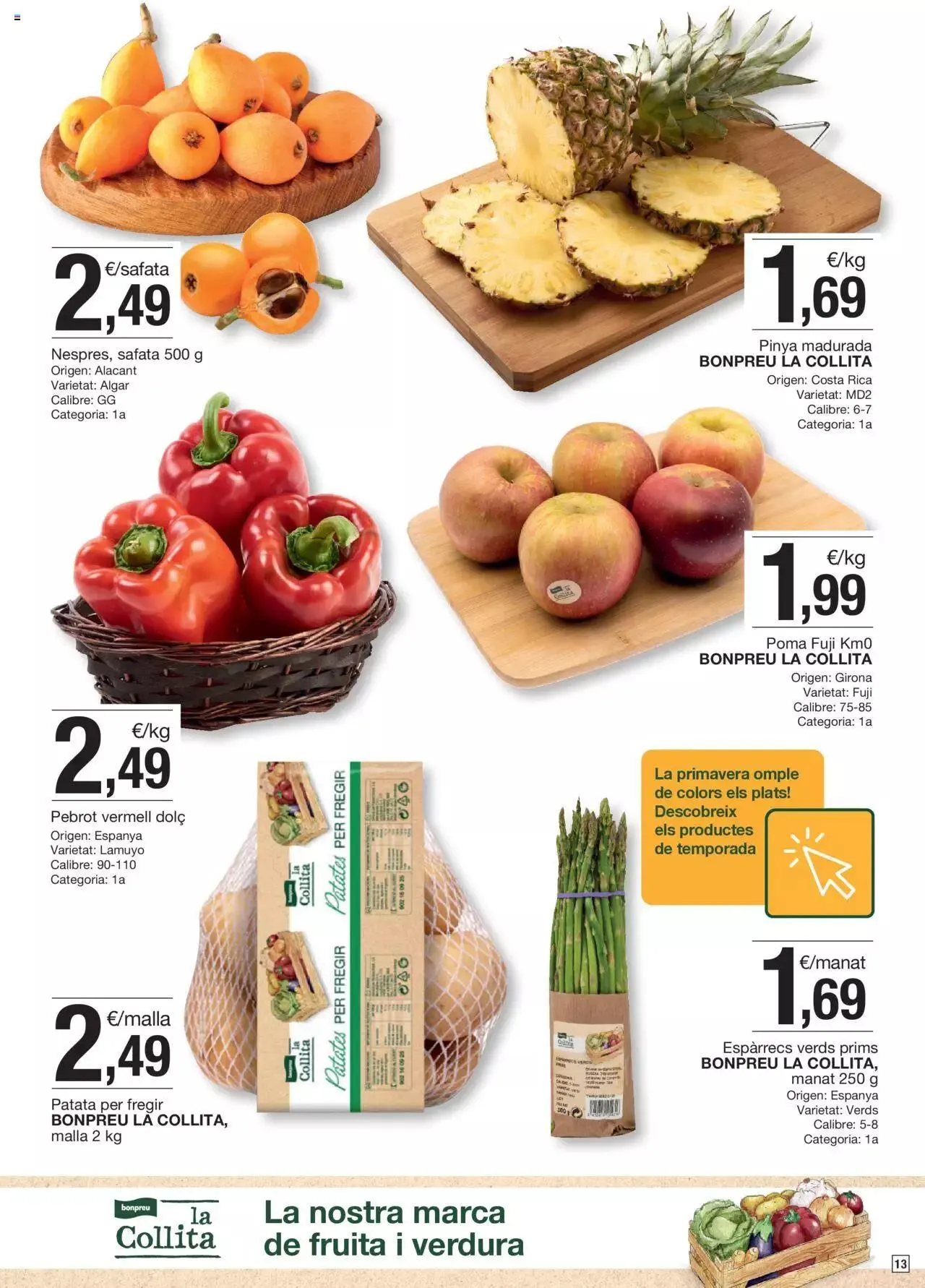 Catálogo de Bonpreu folleto 23 de abril al 6 de mayo 2024 - Página 13