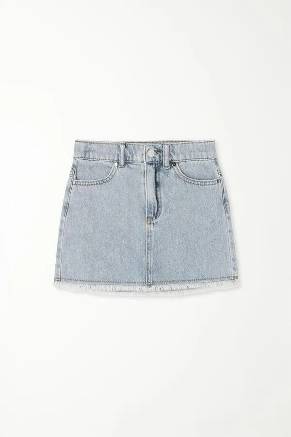 Minifalda de Denim para Niña