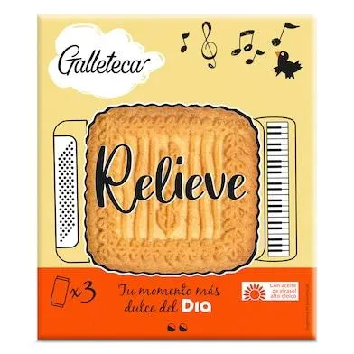 Galletas relieve Galleteca caja 735 g