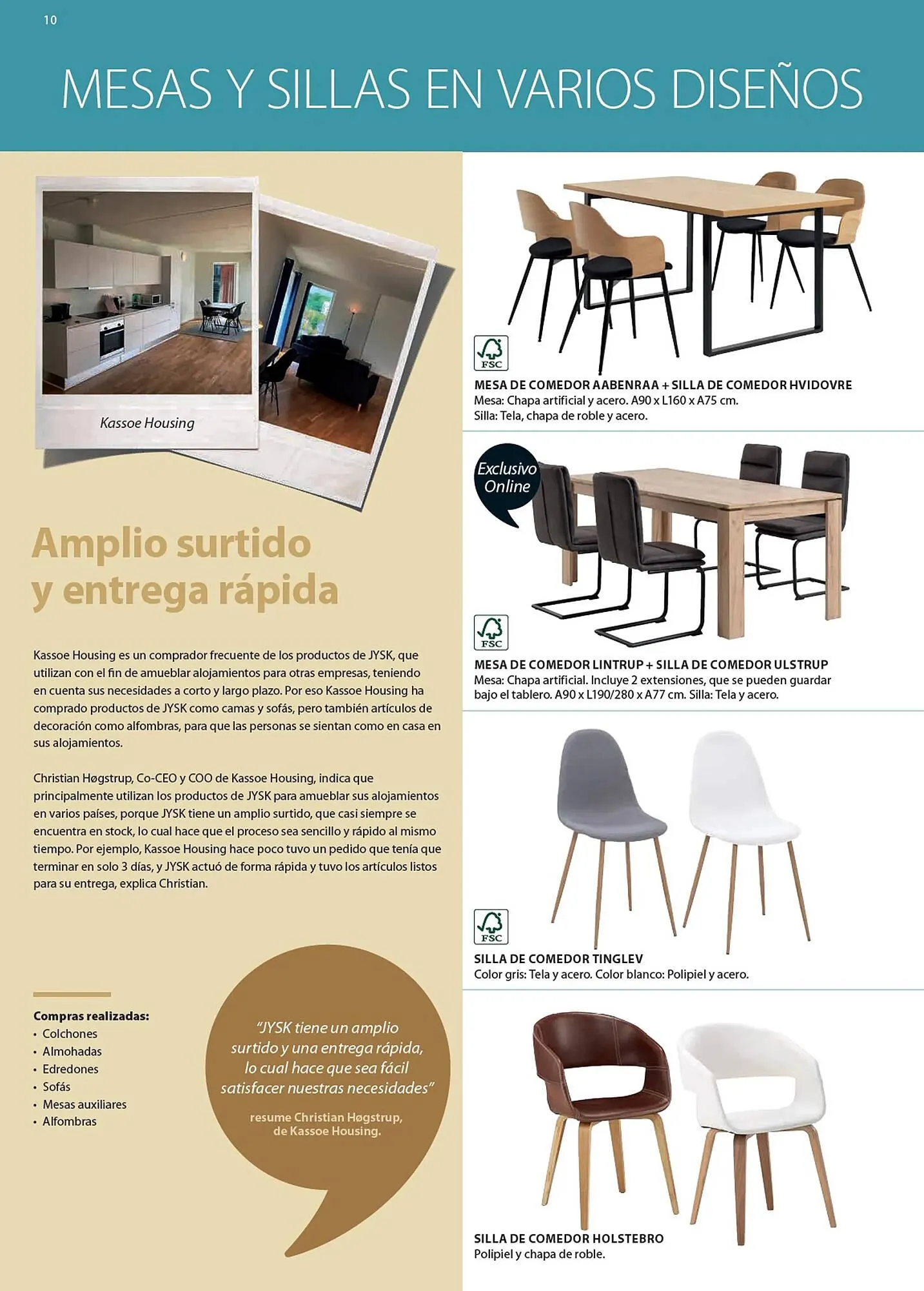 Catálogo de Folleto JYSK 27 de septiembre al 28 de diciembre 2024 - Página 10