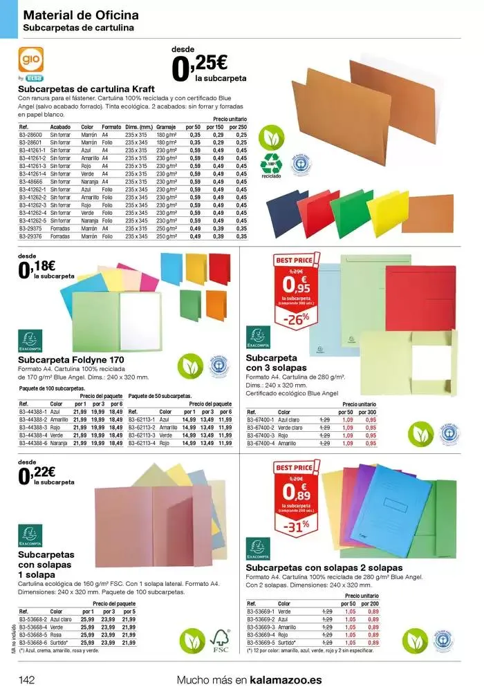 Catálogo de Staples Kalamazoo Catálogo General 9 de enero al 30 de septiembre 2025 - Página 142