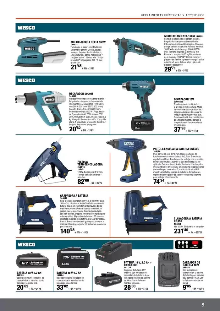 Catálogo de Profesional Primavera 2025 22 de abril al 22 de julio 2025 - Página 5