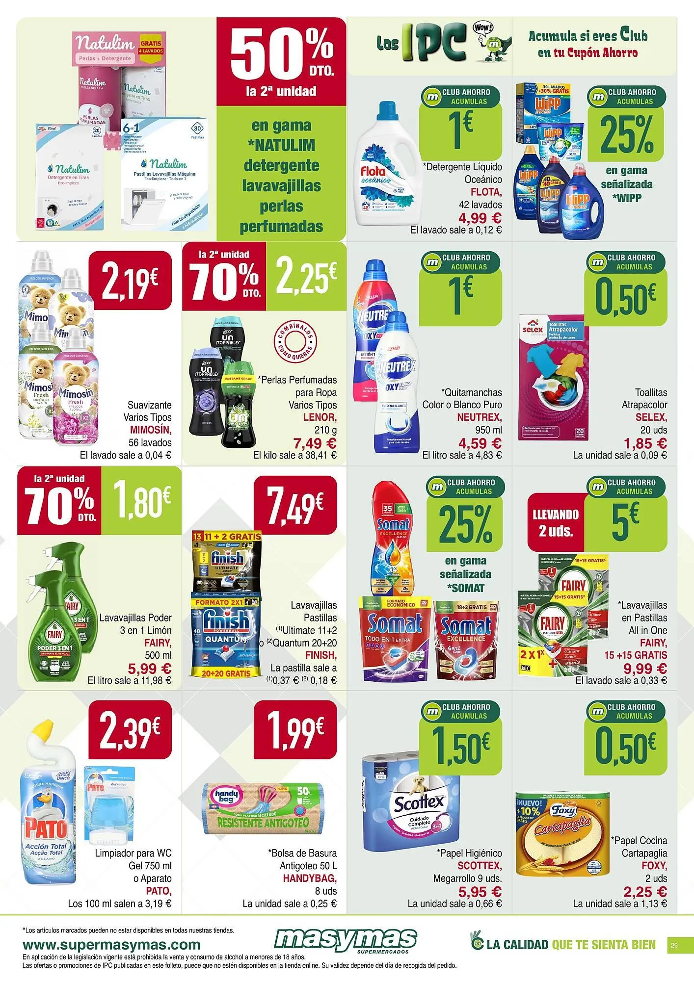 Catálogo de Folleto Masymas 4 de septiembre al 1 de octubre 2025 - Página 29