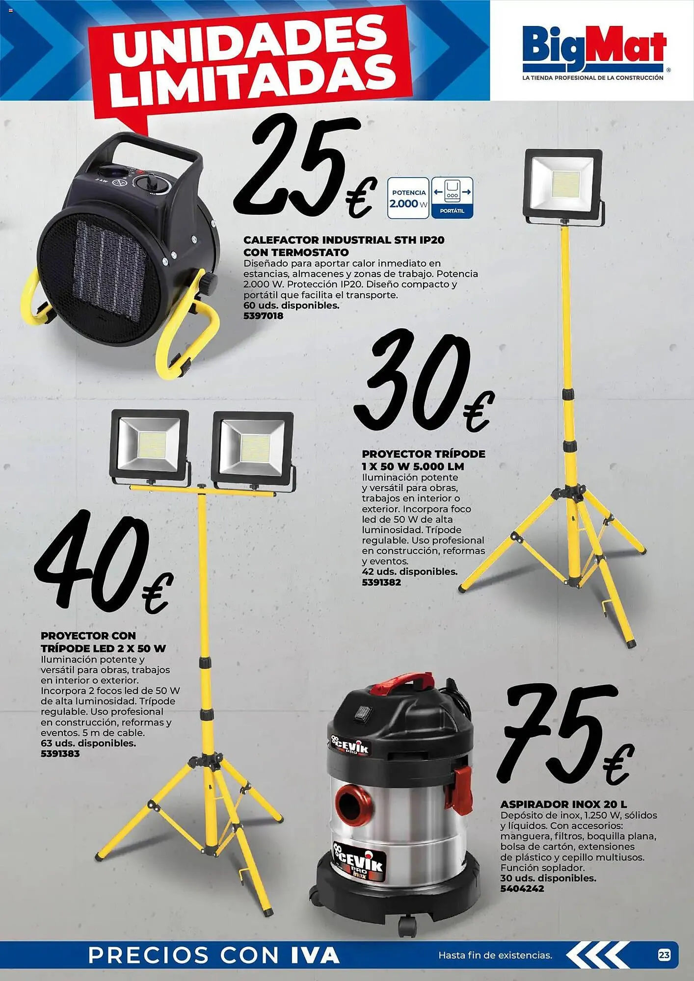 Catálogo de Catálogo BigMat 20 de abril al 15 de junio 2026 - Página 23