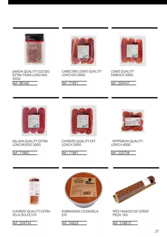 Catálogo de Nuestra selección de hostelería 1 de marzo al 30 de abril 2025 - Página 27