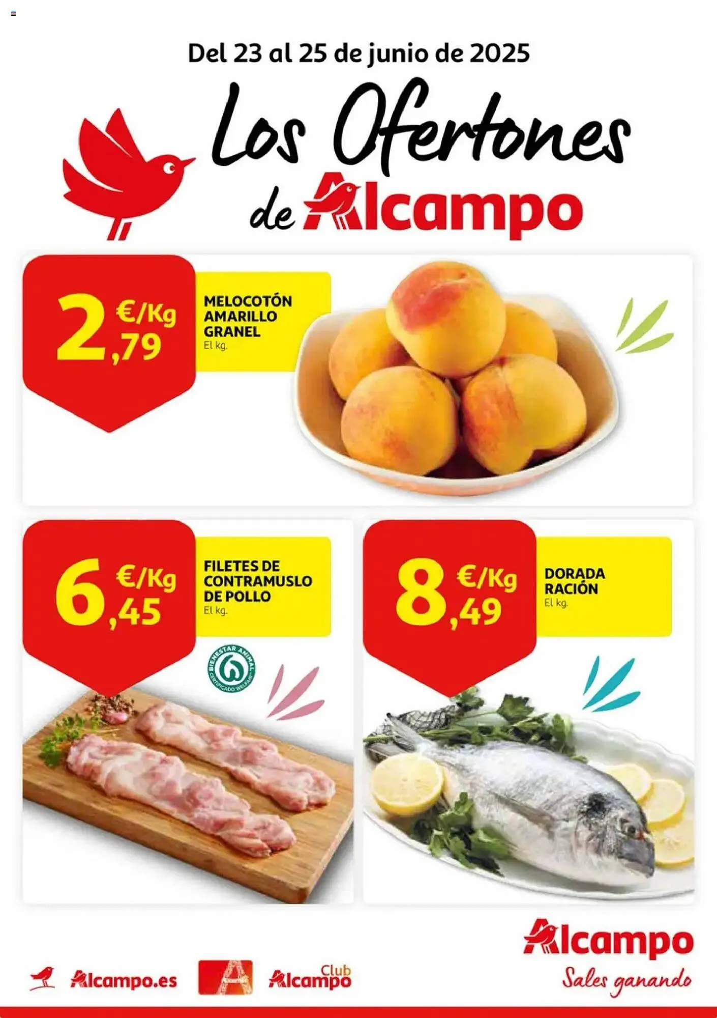 Catálogo de Folleto Alcampo 23 de junio al 25 de junio 2025 - Página 1