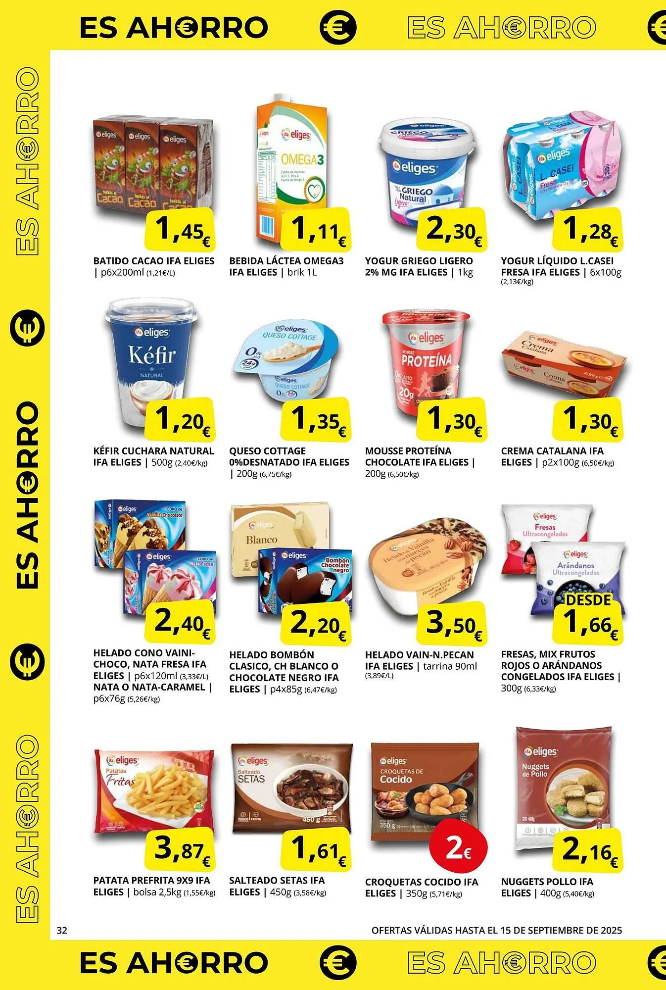 Catálogo de Folleto Supermercados MAS 29 de agosto al 30 de septiembre 2025 - Página 32