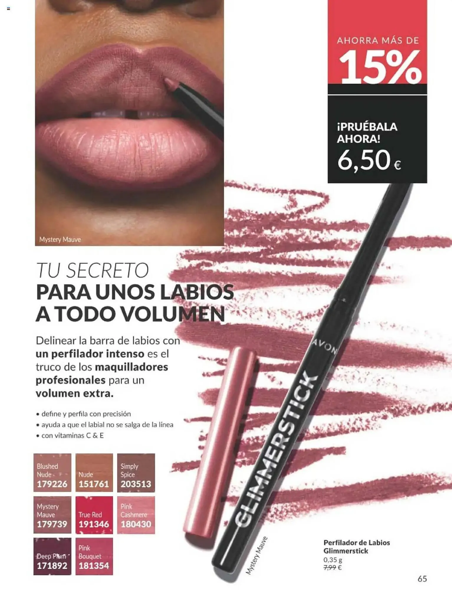 Catálogo de Folleto AVON 1 de agosto al 31 de agosto 2025 - Página 65