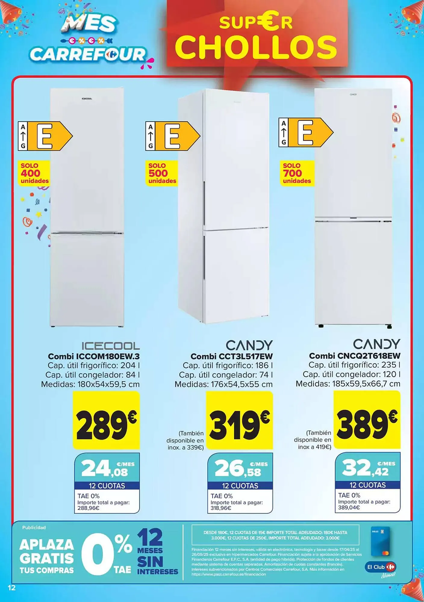 Catálogo de Folleto Carrefour 22 de abril al 12 de mayo 2025 - Página 12