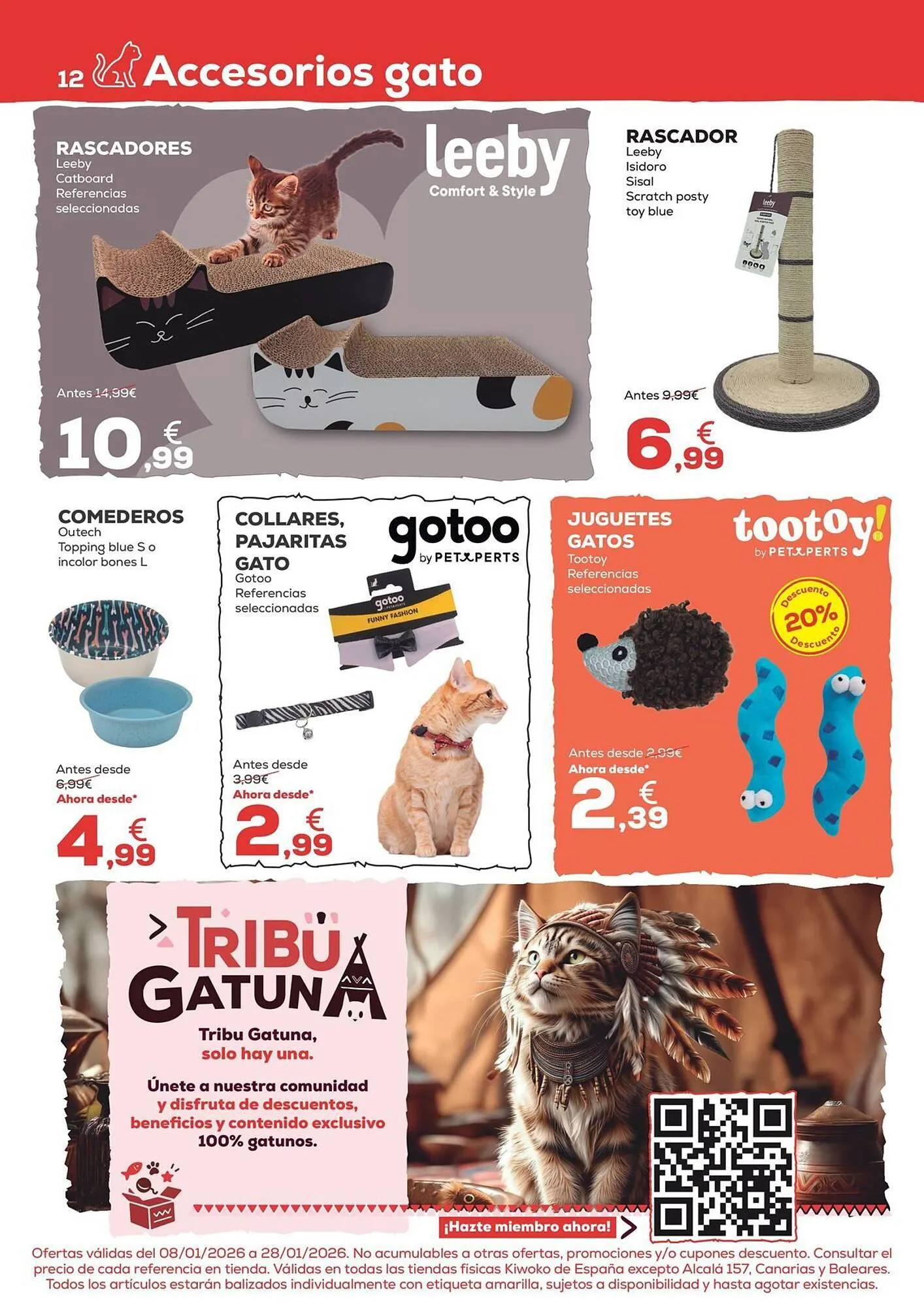 Catálogo de Folleto Kiwoko 8 de enero al 28 de enero 2026 - Página 12