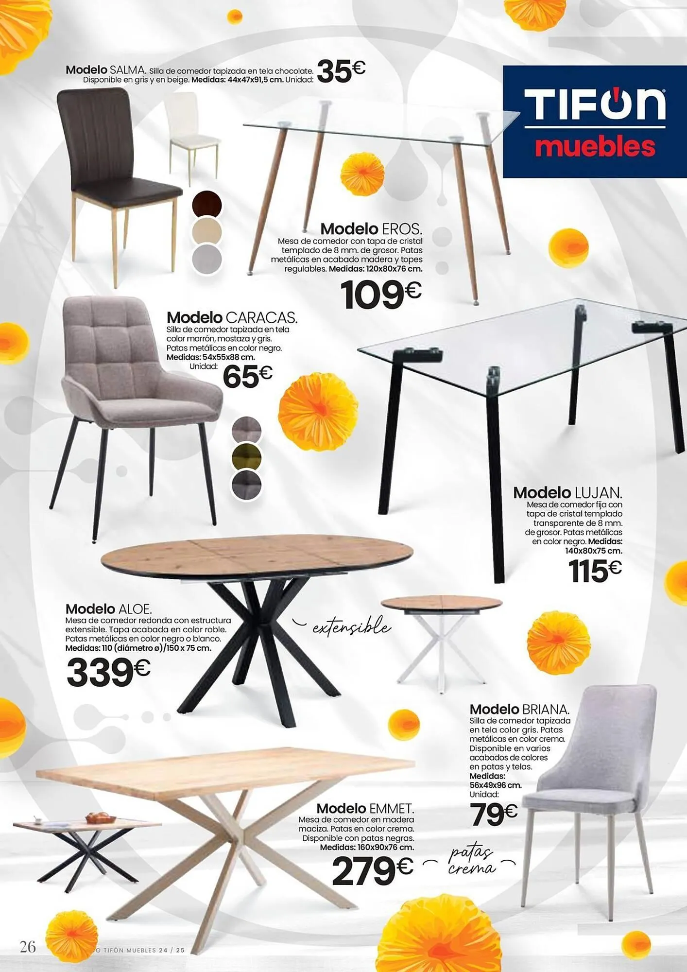 Catálogo de Folleto Tifón Hipermueble 12 de julio al 31 de mayo 2025 - Página 26